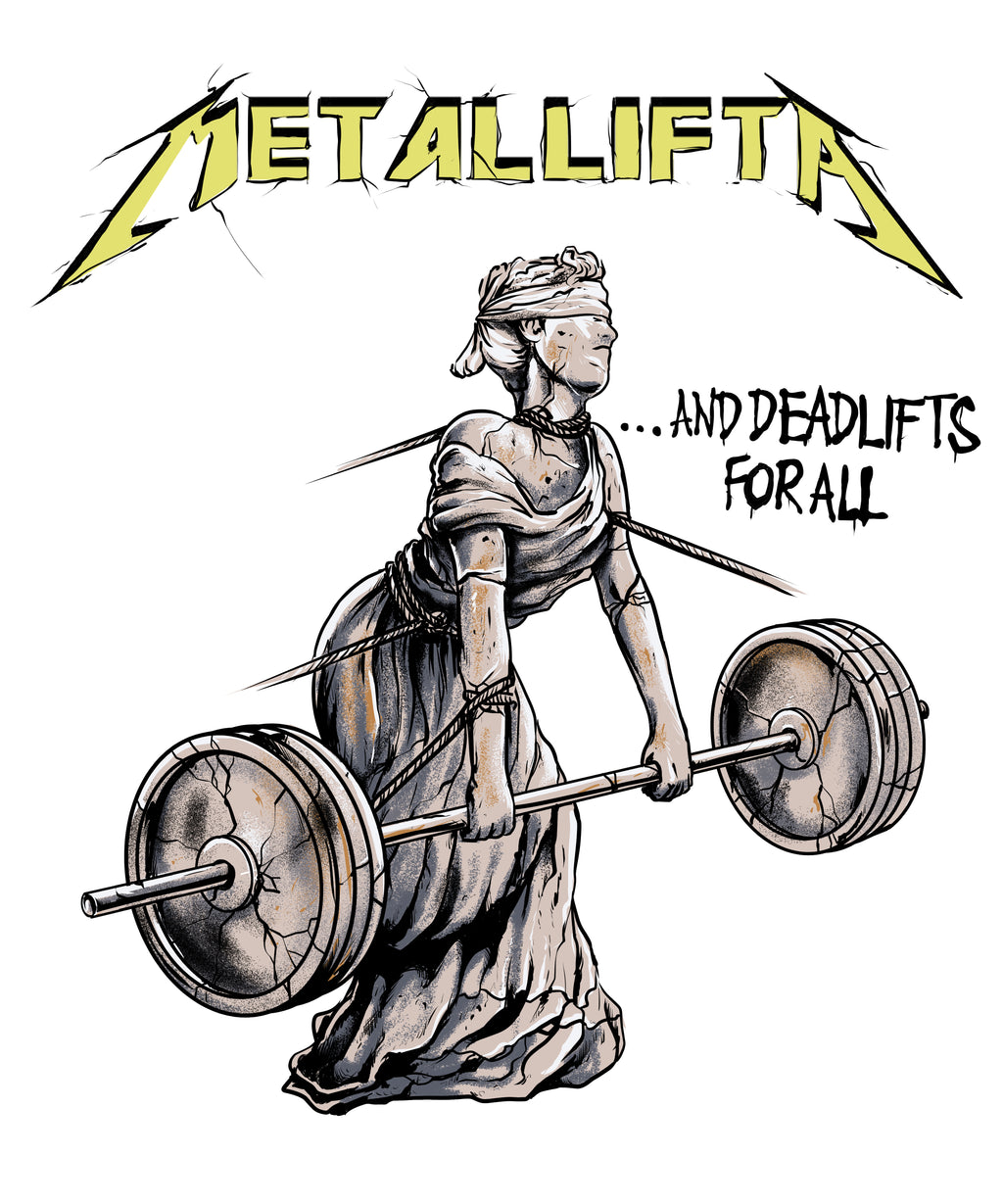 ...and deadlifts for all - oversized tee