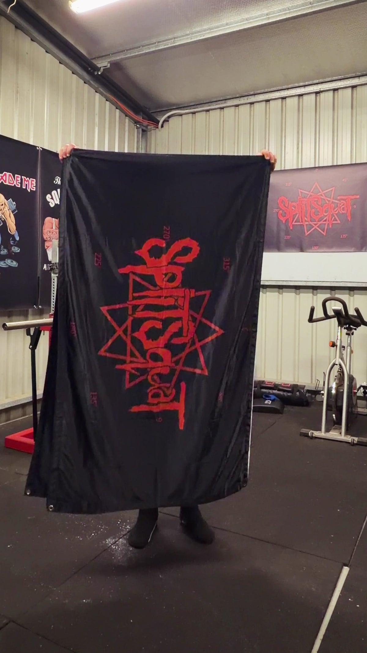 Bench Press Records Gym Banner