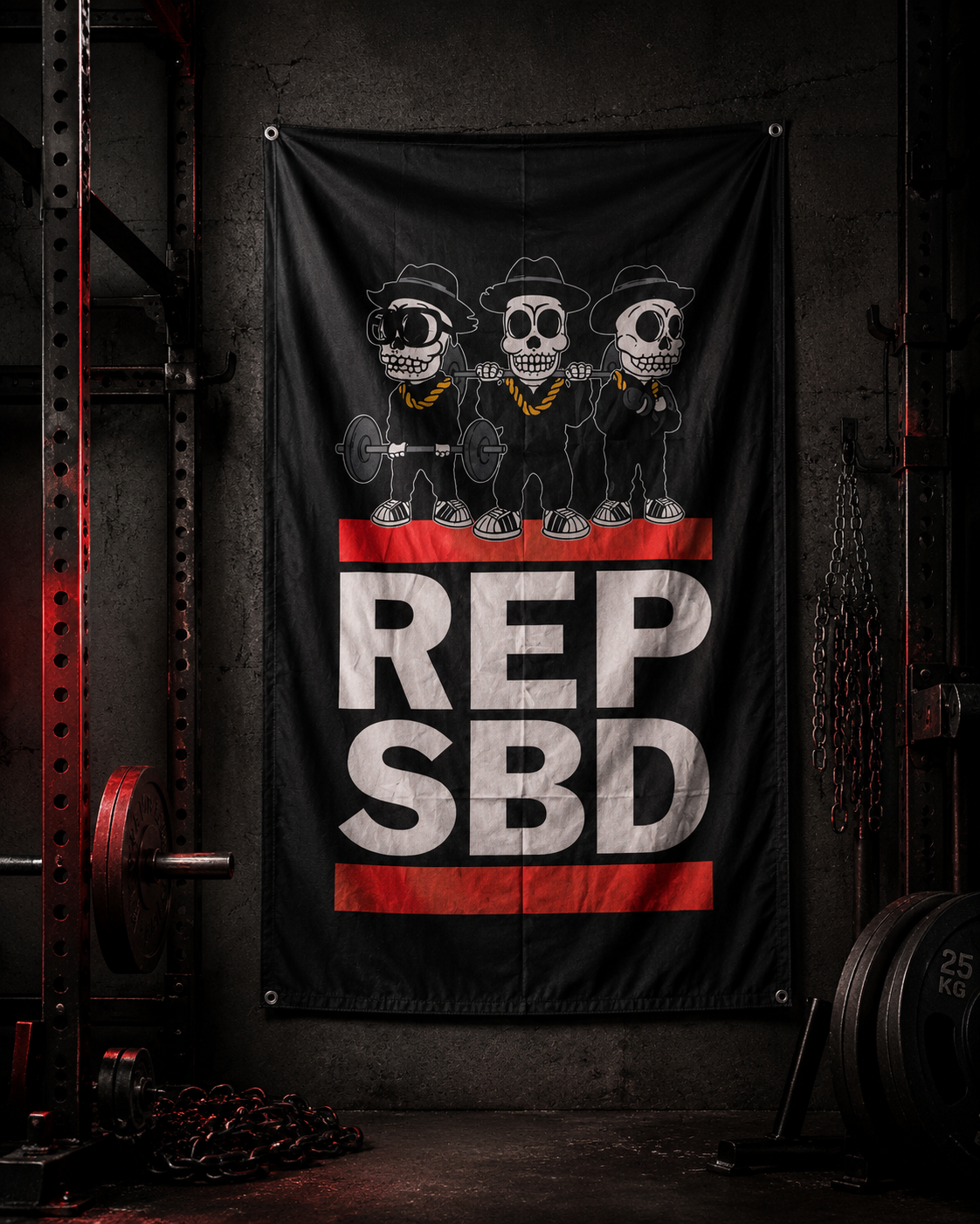 REP SBD Gym Banner