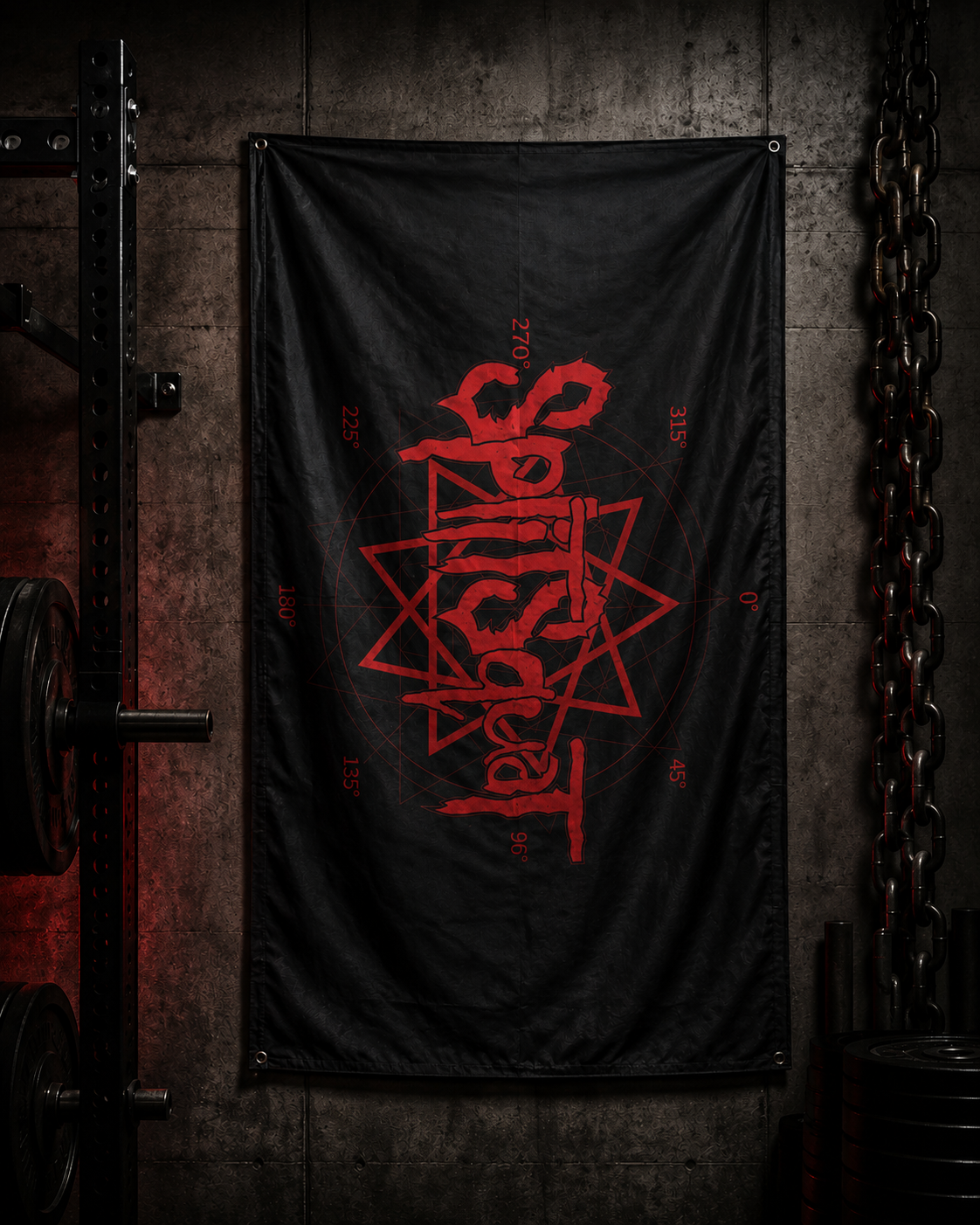 Split Squat Gym Banner