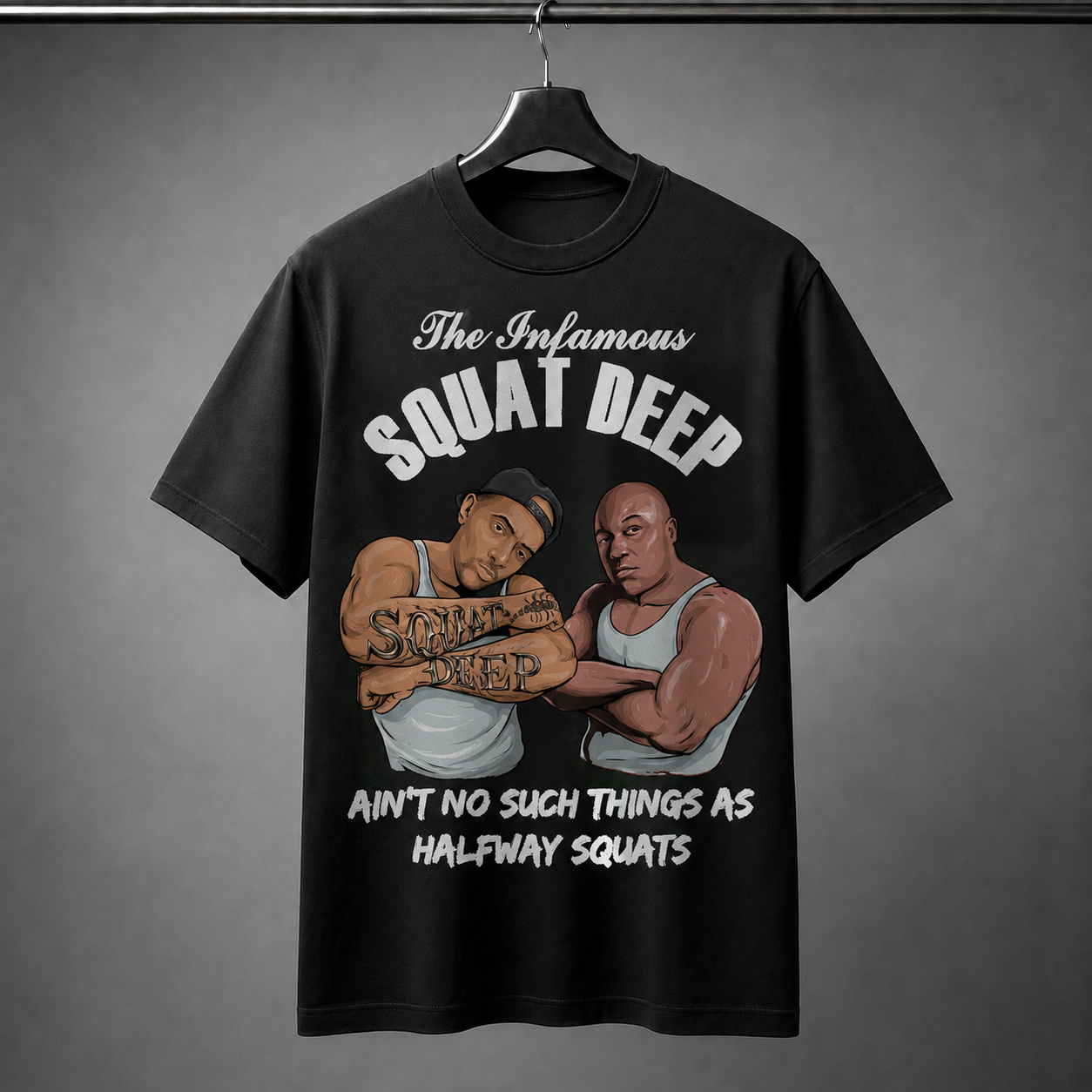 Squat Deep - oversized tee