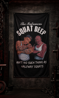 Squat Deep Gym Banner